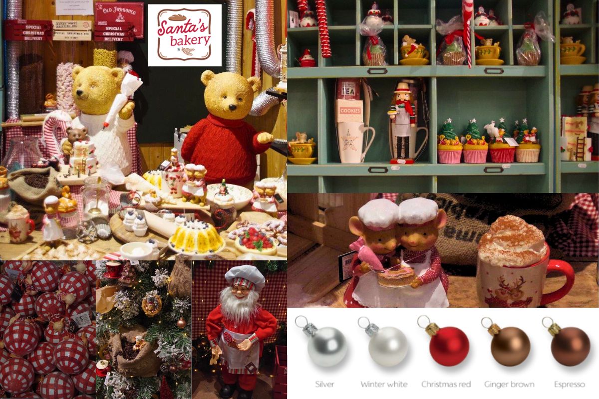 Santa's Bakery - Global Garden kerstthema