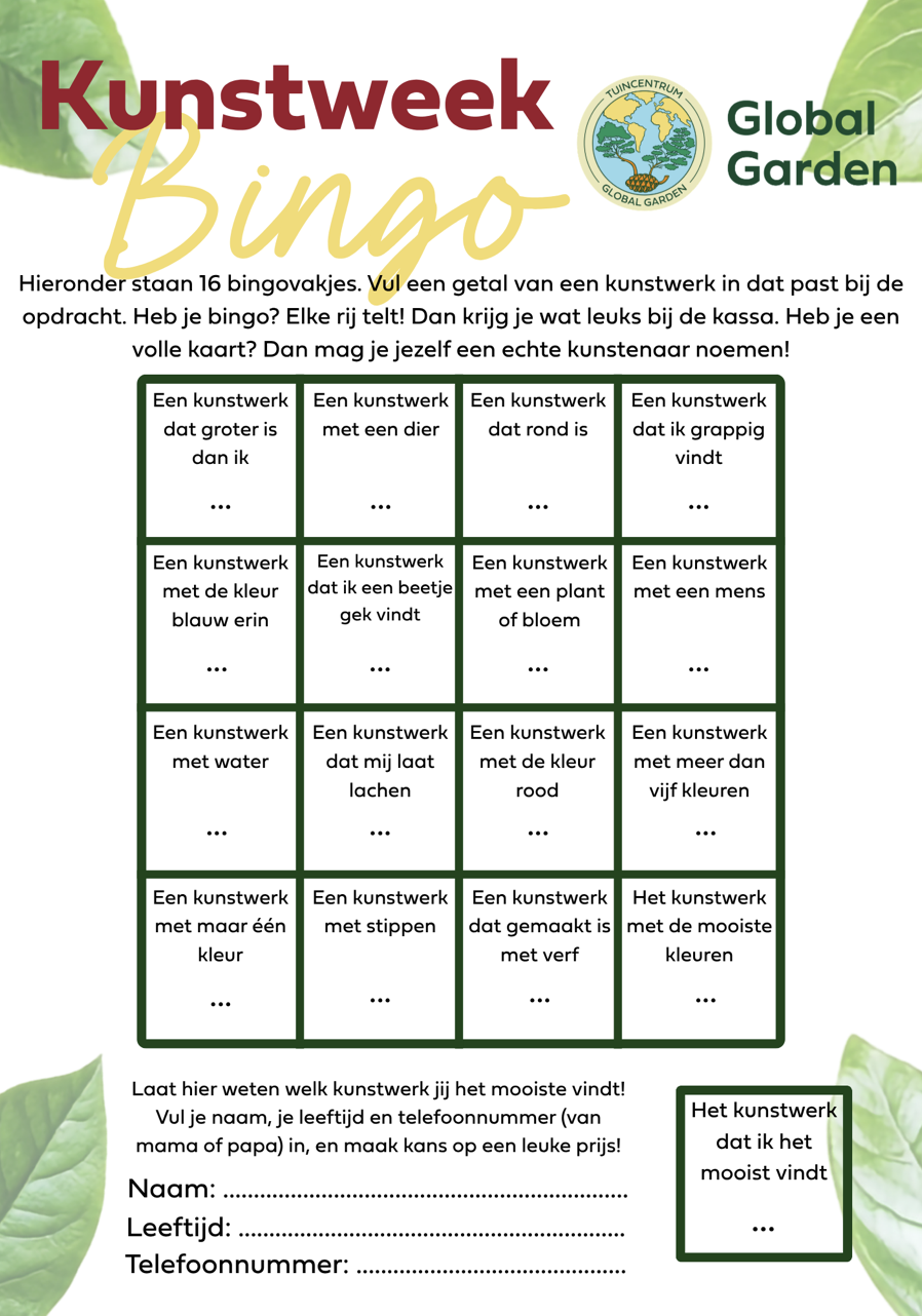 Kunst Bingo!