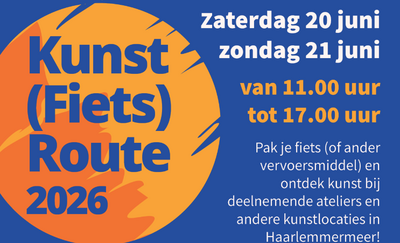 Kunst(fiets)route 2026 bij Global Garden
