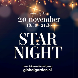 ✨ Star Night bij Global Garden – 20 november ✨